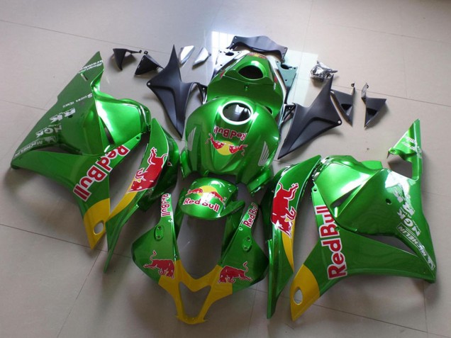 Comprare Carena Moto Honda CBR600RR 2009-2012 - Verde Giallo Red Bull