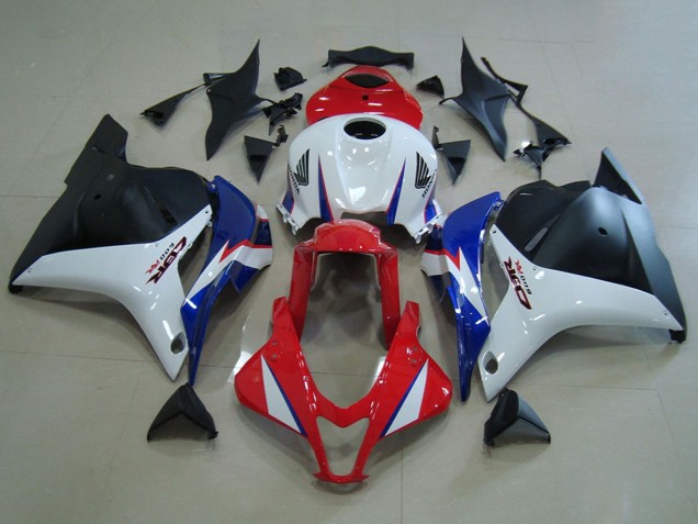 Comprare Carena Moto Honda CBR600RR 2009-2012 - Bianco Rosso Blu Nero Opaco