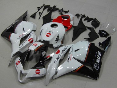Comprare Carena Moto Honda CBR600RR 2009-2012 - Bianco Rosso Nero Lucido Konica Minolta