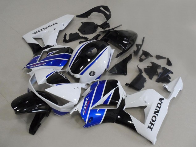 Comprare Carena Moto Honda CBR600RR 2013-2023 - Bianco Blu Nero Lucido OEM Stile