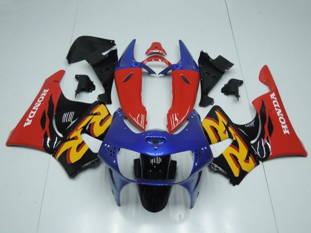 Comprare Carena Moto Honda CBR900RR 919 1998-1999 - Rosso Blu Nero Lucido
