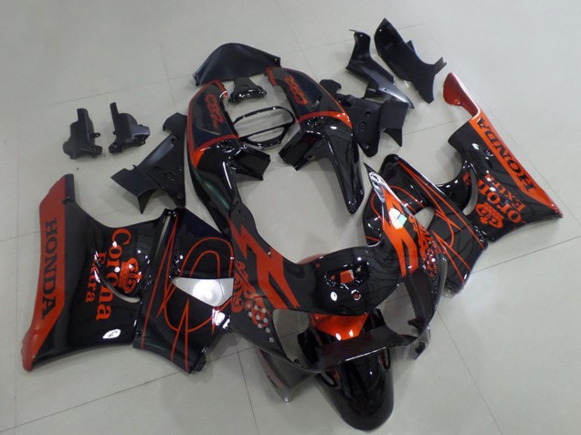 Comprare Carena Moto Honda CBR900RR 919 1998-1999 - Nero Lucido Rosso Corona