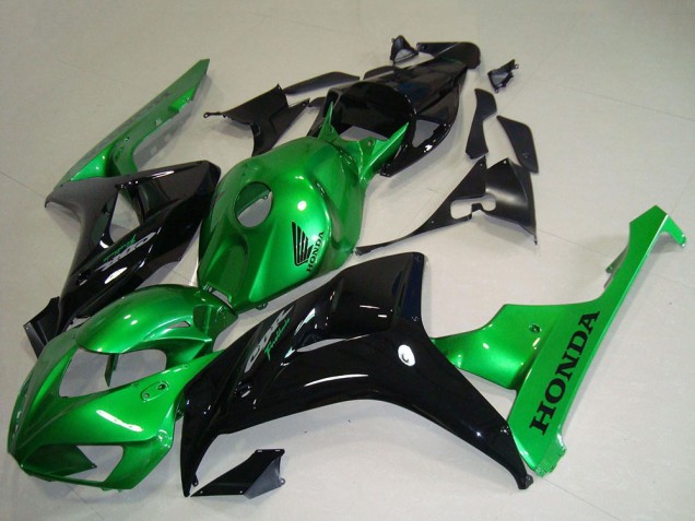 Comprare Carena Moto Honda CBR1000RR 2006-2007 - Verde Nero Lucido
