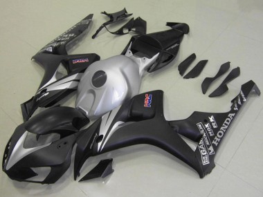 Comprare Kit Carena Moto Honda CBR1000RR 2006-2007 - Argento Nero Opaco
