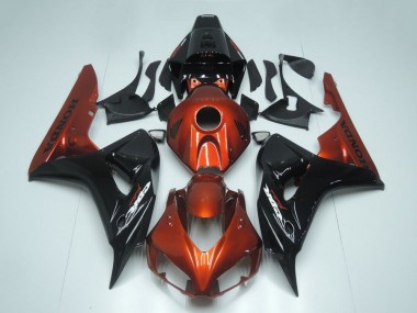 Comprare Carena Moto Honda CBR1000RR 2006-2007 - Rosso Nero Lucido