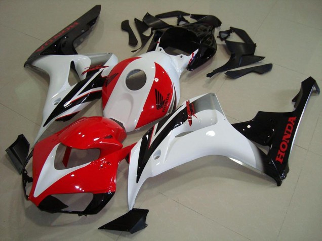 Comprare Kit Carena Moto Completo Honda CBR1000RR 2006-2007 - Bianco Rosso Nero Lucido