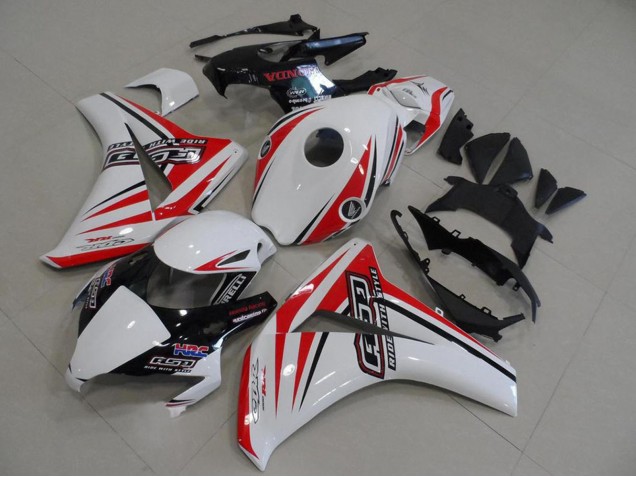 Comprare Carena Moto Honda CBR1000RR 2008-2011 - Bianco Rosso Nero Lucido HRC