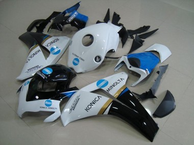 Comprare Carena Moto Honda CBR1000RR 2008-2011 - Bianco Blu Nero Lucido Konica Minolta