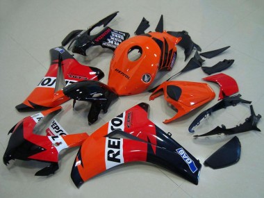 Comprare Carena ABS Honda CBR1000RR 2008-2011 - Arancia Bianco Rosso Nero Lucido Repsol