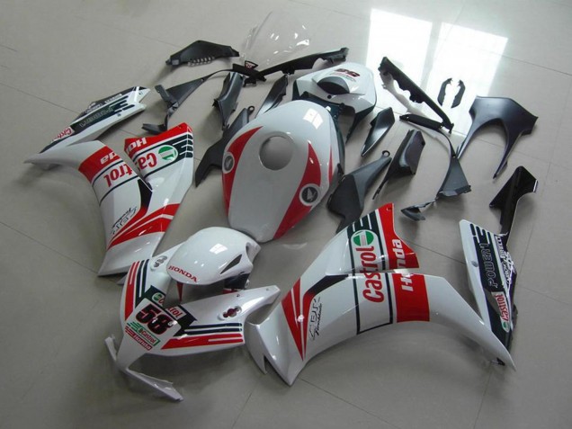 Comprare Carena Moto Honda CBR1000RR 2012-2016 - Bianco Rosso Verde Castrol