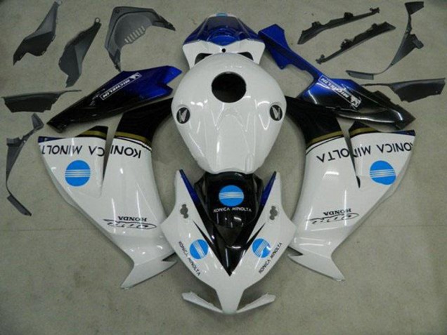 Comprare Carena Moto Honda CBR1000RR 2012-2016 - Bianco Blu Nero Lucido Konica Minolta