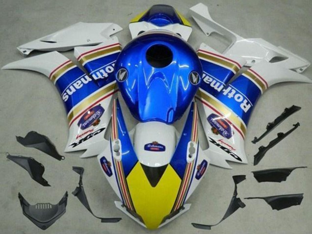 Comprare Carena Moto Honda CBR1000RR 2012-2016 - Bianco Blu Giallo Rothmans