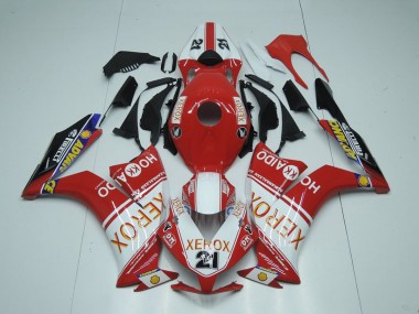 Comprare Carena Moto Honda CBR1000RR 2012-2016 - Bianco Rosso Nero Lucido Xerox 21