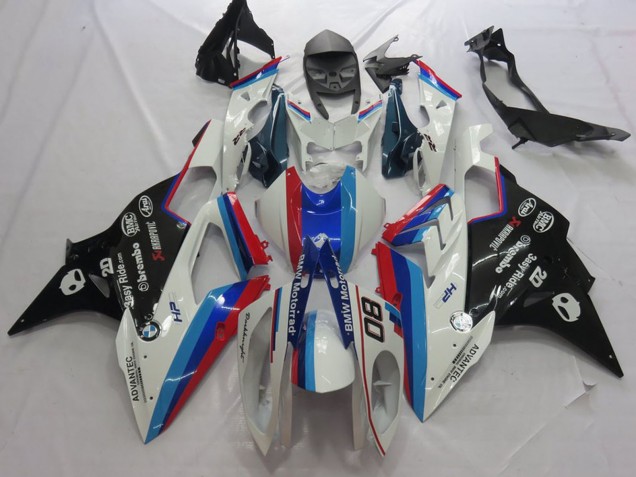 Comprare Carena Moto BMW S1000RR 2015-2016 - Bianco Rosso Blu Nero Lucido Motorrad