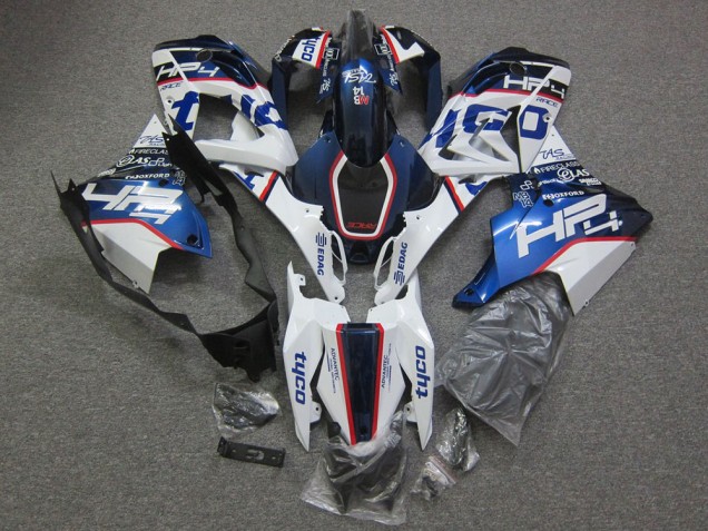 Comprare Carena Moto BMW S1000RR 2015-2016 - Bianco Rosso Blu HP Tyco