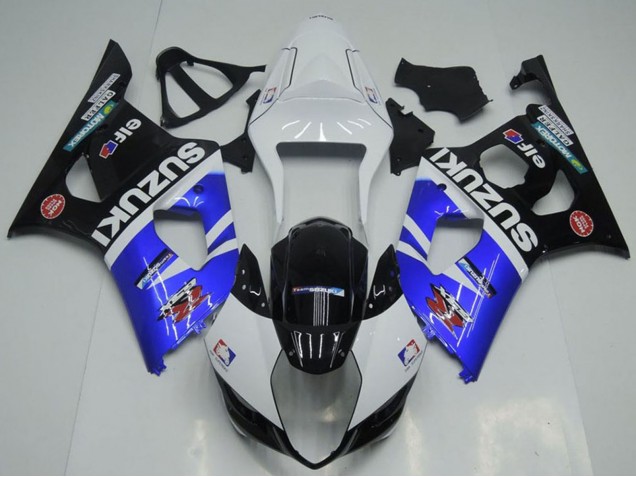 Comprare Carena Moto Suzuki GSXR 1000 2003-2004 - Bianco Blu Nero Rosso Elf