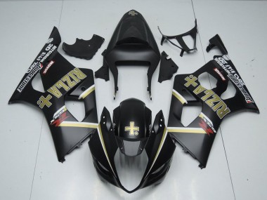 Comprare Carena Moto Suzuki GSXR 1000 2003-2004 - Nero Opaco Rizla