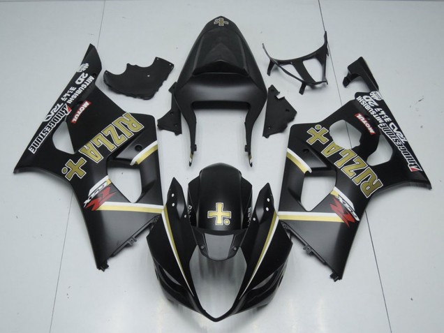 Comprare Carena Moto Suzuki GSXR 1000 2003-2004 - Nero Opaco Rizla