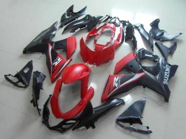 Comprare Carena Moto Suzuki GSXR 1000 2009-2016 - Rosso Nero Opaco