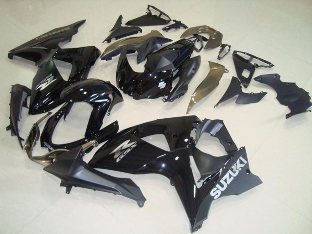 Comprare Carena Moto Suzuki GSXR 1000 2009-2016 - Nero Lucido Nero Opaco OEM Stile