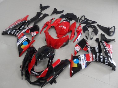 Comprare Carena Moto Suzuki GSXR 1000 2009-2016 - Rosso Blu Giallo Nero JOMO