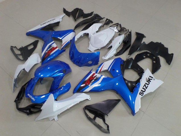 Comprare Kit Carena ABS Suzuki GSXR 1000 2009-2016 - Bianco Blu Nero