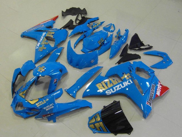 Comprare Carena Moto Suzuki GSXR 1000 2009-2016 - Blu Oro Rizla Motul