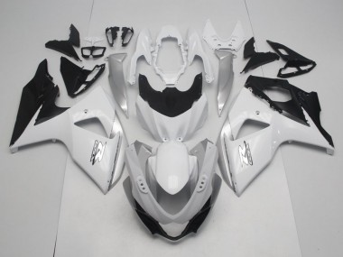 Comprare Carena Moto Suzuki GSXR 1000 2009-2016 - Bianco Nero OEM Stile