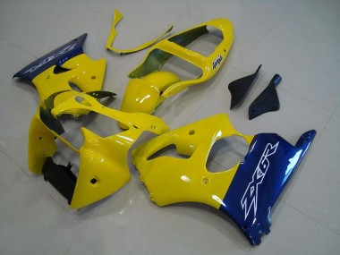 Comprare Carena Moto Kawasaki ZX6R 2000-2002 - Giallo Blu