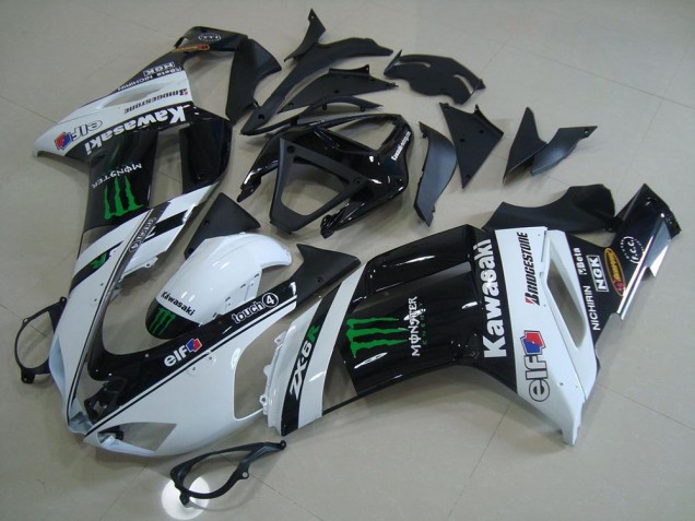 Comprare Carena Moto Kawasaki ZX6R 2007-2008 - Bianco Mostro