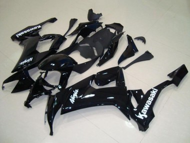 Comprare Carena Moto Kawasaki ZX10R 2008-2010 - Nero Lucido Bianco Decal