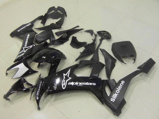 Comprare Carena Moto Kawasaki ZX10R 2008-2010 - Nero Lucido Silkolene Star