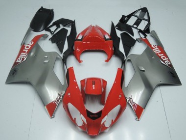 Comprare Carena Moto Aprilia RSV1000 2003-2006 - Rosso Grigio Nero