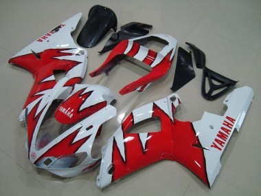 Comprare Carena Moto Yamaha YZF R1 2000-2001 - Bianco Rosso
