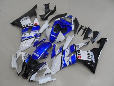 Comprare Carena Moto Yamaha YZF R6 2008-2016 - Bianco Blu Nero Lucido ENEOS Yamalube