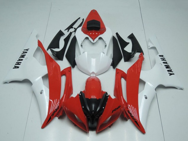 Comprare Carena Moto Yamaha YZF R6 2008-2016 - Bianco Rosso