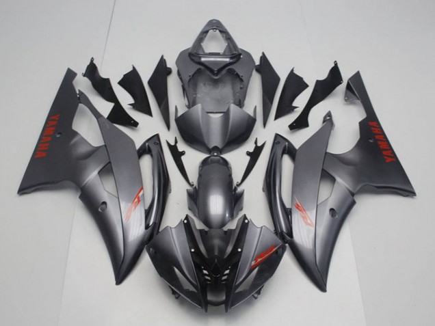 Comprare Carena Moto Yamaha YZF R6 2008-2016 - Grigio Rosso Decals