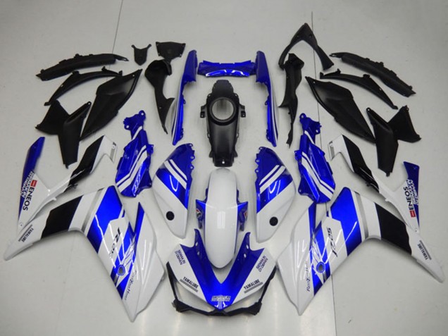 Comprare Carena Moto Yamaha YZF R3 2015-2018 - Bianco Blu Nero Yamalube ENEOS