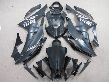 Comprare Carena Moto Yamaha YZF R6 2008-2016 - Nero Lucido Nero Opaco Bianco Decals