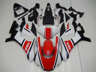 Comprare Carena Moto Yamaha YZF R1 2015-2019 - Bianco Rosso Nero