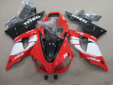 Comprare Carena Moto Yamaha YZF R1 1998-1999 - Rosso Bianco Argento Nero Lucido