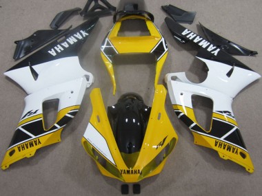 Comprare Carena Moto Yamaha YZF R1 2000-2001 - Giallo Bianco Nero