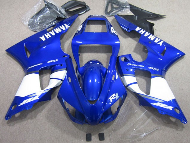 Comprare Carena Moto Yamaha YZF R1 2002-2003 - Blu Bianco
