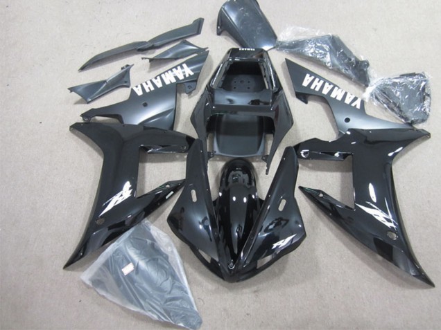 Comprare Carena Moto Yamaha YZF R1 2002-2003 - Nero Lucido Nero Opaco Bianco