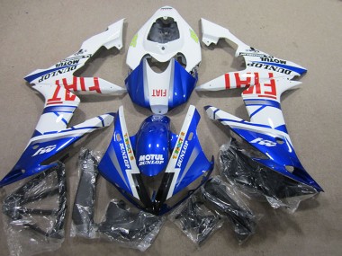 Comprare Carena Moto Yamaha YZF R1 2004-2006 - Bianco Blu Motul Fiat