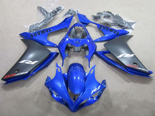 Comprare Carena Moto Yamaha YZF R1 2007-2008 - Blu Nero Opaco