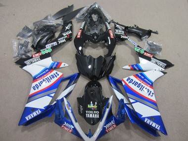 Comprare Carena Moto Yamaha YZF R1 2007-2008 - Bianco Blu Nero Volvo Fimer Sterilgarda
