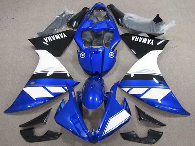 Comprare Carena Moto Yamaha YZF R1 2009-2011 - Blu Bianco Nero