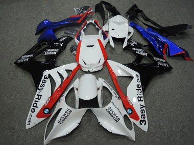 Comprare Carena Moto BMW S1000RR 2009-2014 - Bianco Rosso Blu Nero Lucido Becker Carbon