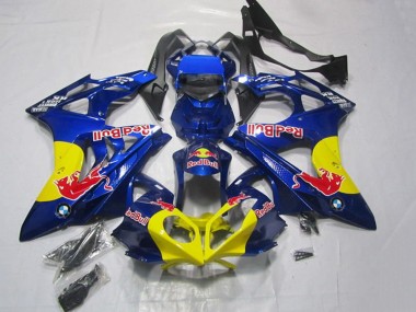 Comprare Carena Moto BMW S1000RR 2009-2014 - Blu Giallo Red Bull